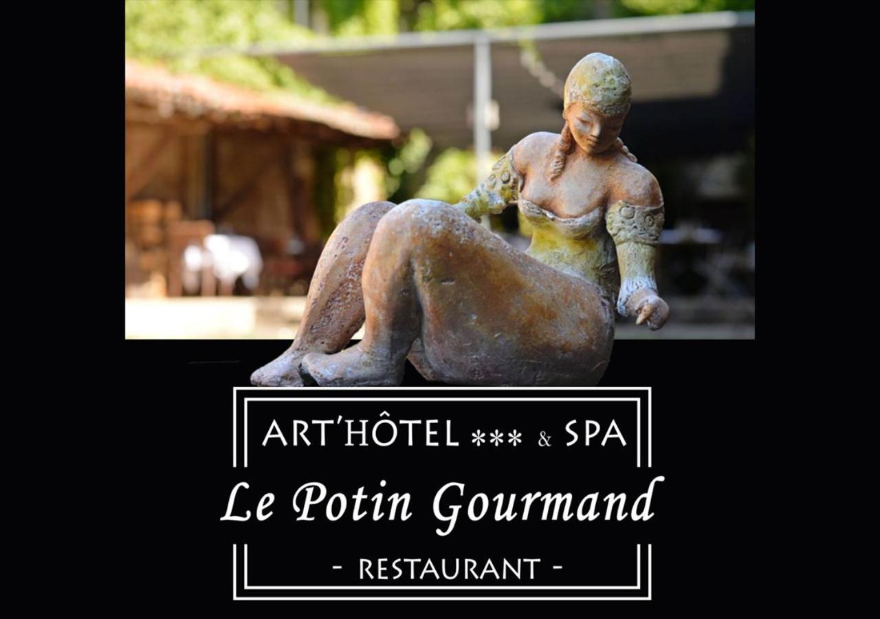 Art'Hotel & Spa Le Potin Gourmand Cluny Esterno foto